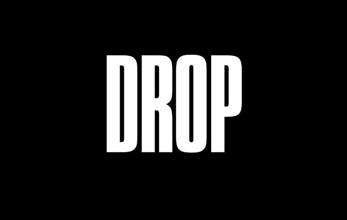 Drop logo